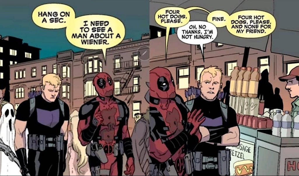 Deadpool – Superheroes Eating Food