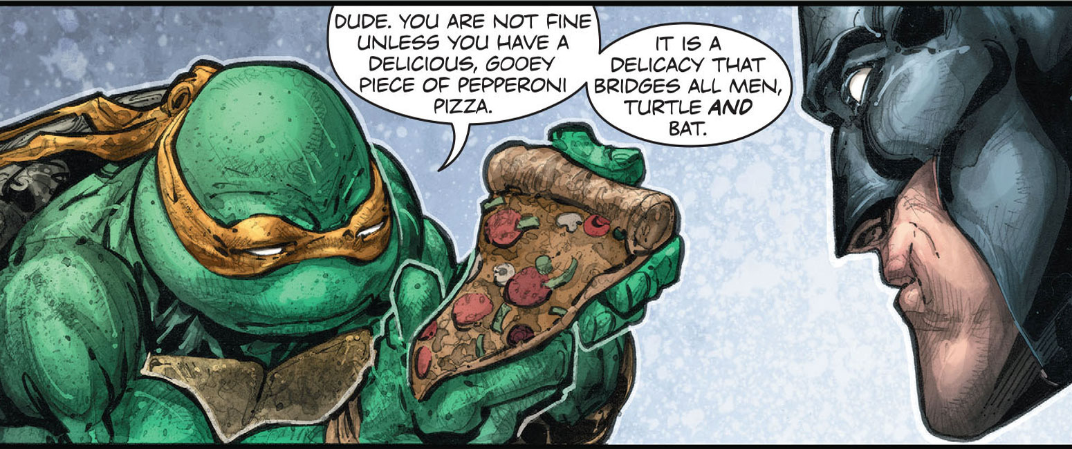 It is a delicacy that bridges all men, turtle and bat | Superheroes Eating  Food