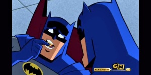 Batman does not eat nachos!